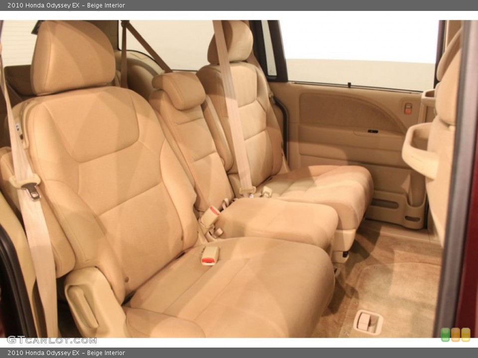 Beige Interior Rear Seat for the 2010 Honda Odyssey EX #78095992