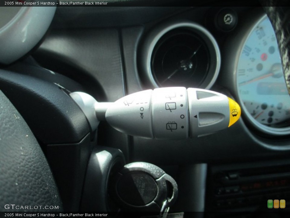 Black/Panther Black Interior Controls for the 2005 Mini Cooper S Hardtop #78096608
