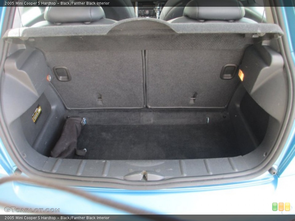 Black/Panther Black Interior Trunk for the 2005 Mini Cooper S Hardtop #78096704