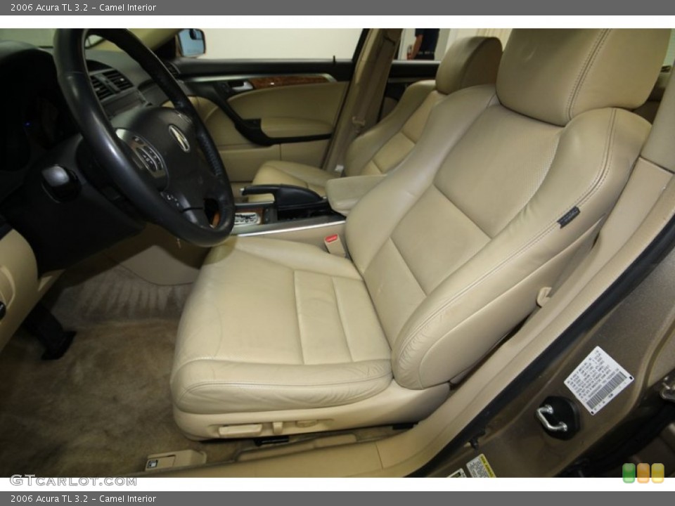 Camel Interior Front Seat for the 2006 Acura TL 3.2 #78096812