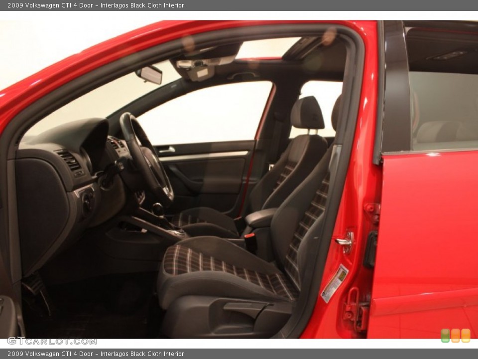 Interlagos Black Cloth Interior Photo for the 2009 Volkswagen GTI 4 Door #78097080