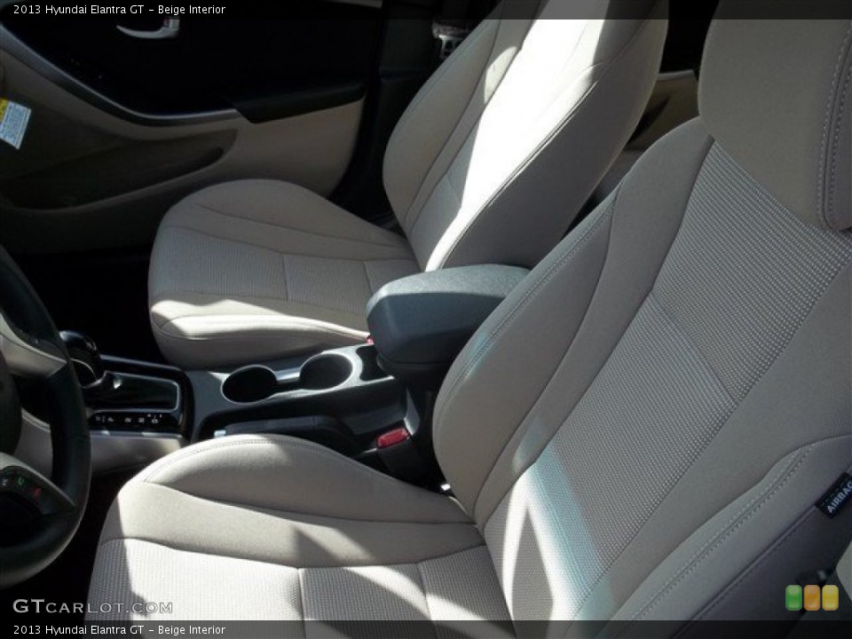 Beige Interior Front Seat for the 2013 Hyundai Elantra GT #78098222