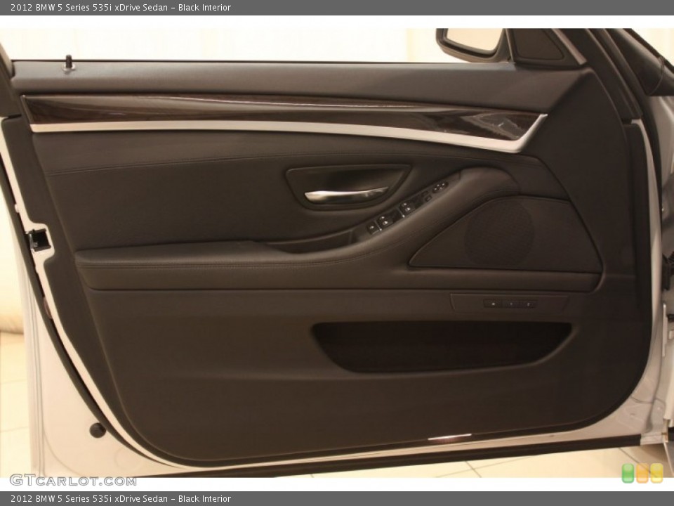 Black Interior Door Panel for the 2012 BMW 5 Series 535i xDrive Sedan #78098697
