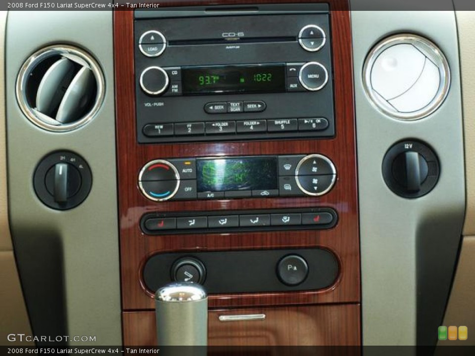 Tan Interior Controls for the 2008 Ford F150 Lariat SuperCrew 4x4 #78100256