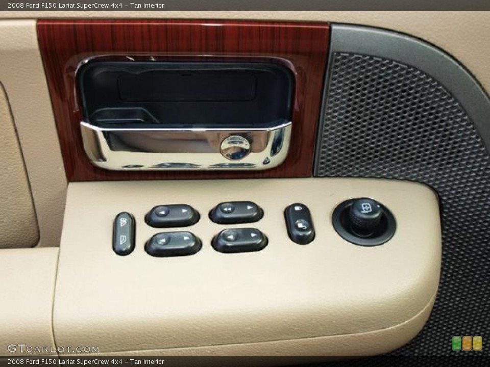 Tan Interior Controls for the 2008 Ford F150 Lariat SuperCrew 4x4 #78100307