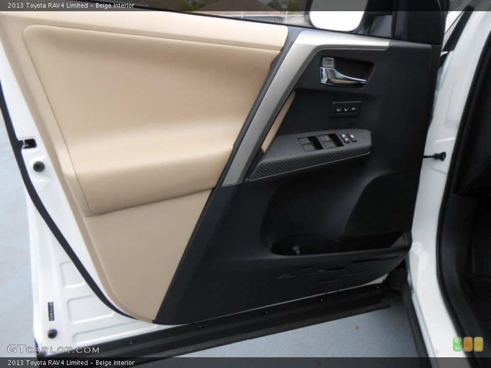 Beige Interior Door Panel for the 2013 Toyota RAV4 Limited #78100334