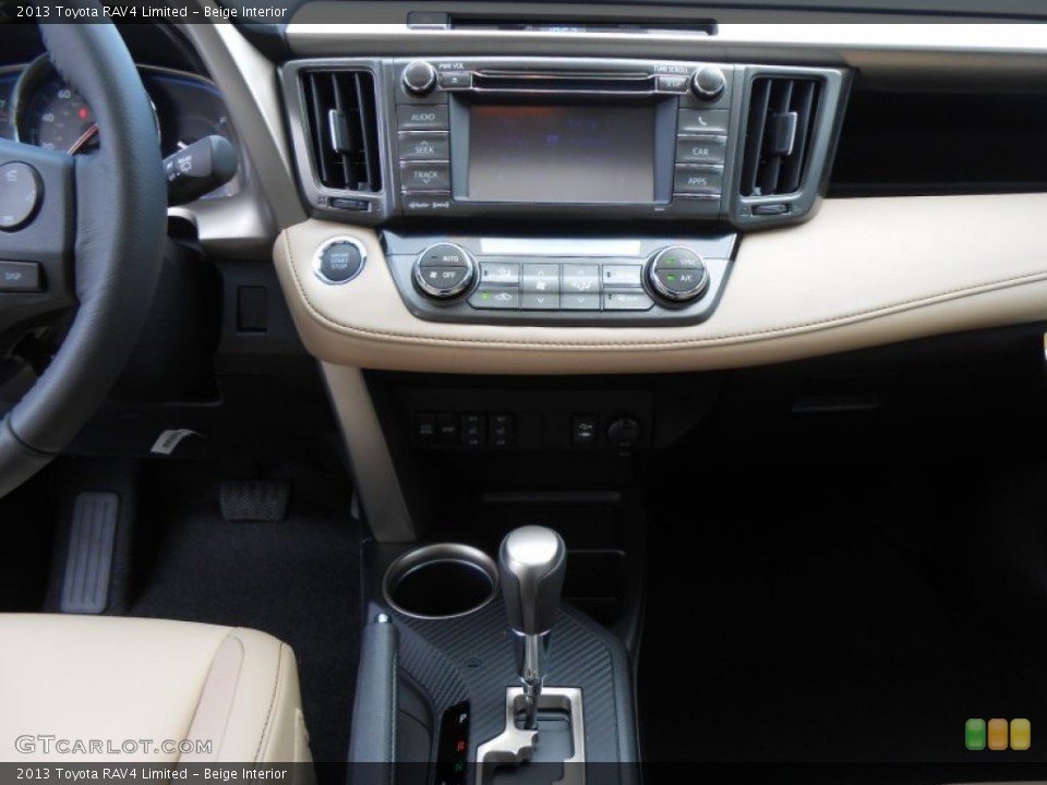 Beige Interior Dashboard for the 2013 Toyota RAV4 Limited #78100430