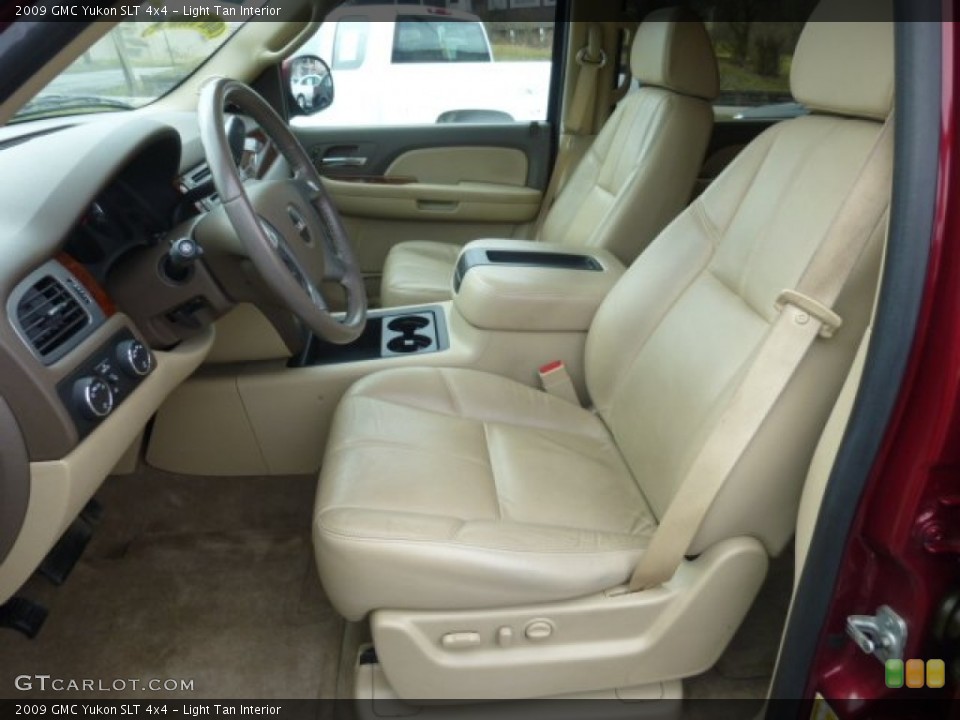 Light Tan Interior Front Seat for the 2009 GMC Yukon SLT 4x4 #78100535