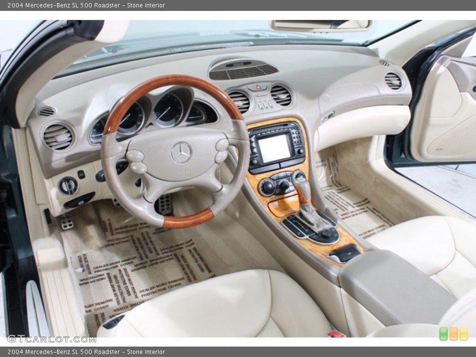 Stone Interior Photo for the 2004 Mercedes-Benz SL 500 Roadster #78100805