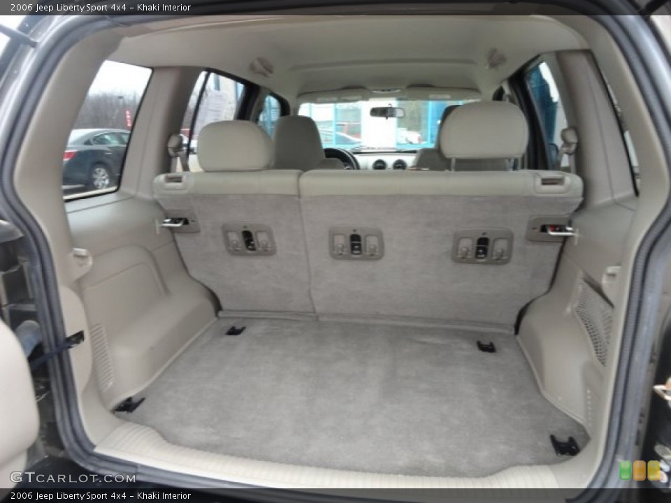 Khaki Interior Trunk for the 2006 Jeep Liberty Sport 4x4 #78100832
