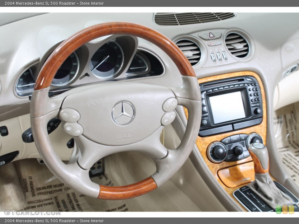 Stone Interior Dashboard for the 2004 Mercedes-Benz SL 500 Roadster #78100835