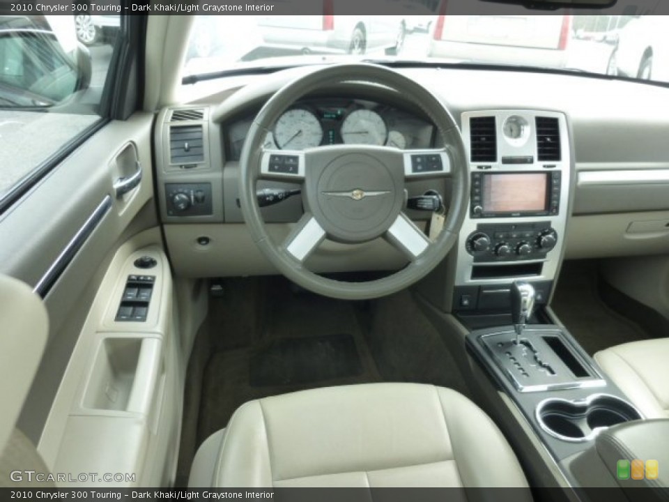 Dark Khaki/Light Graystone Interior Dashboard for the 2010 Chrysler 300 Touring #78100847