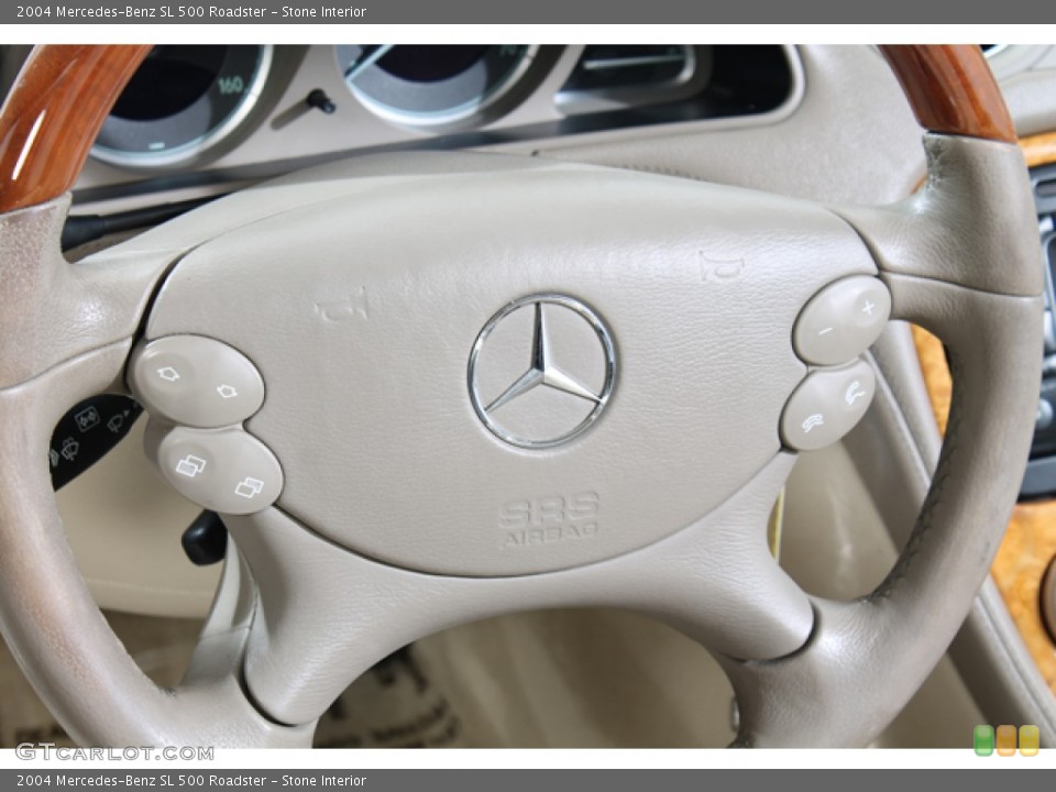 Stone Interior Steering Wheel for the 2004 Mercedes-Benz SL 500 Roadster #78100856