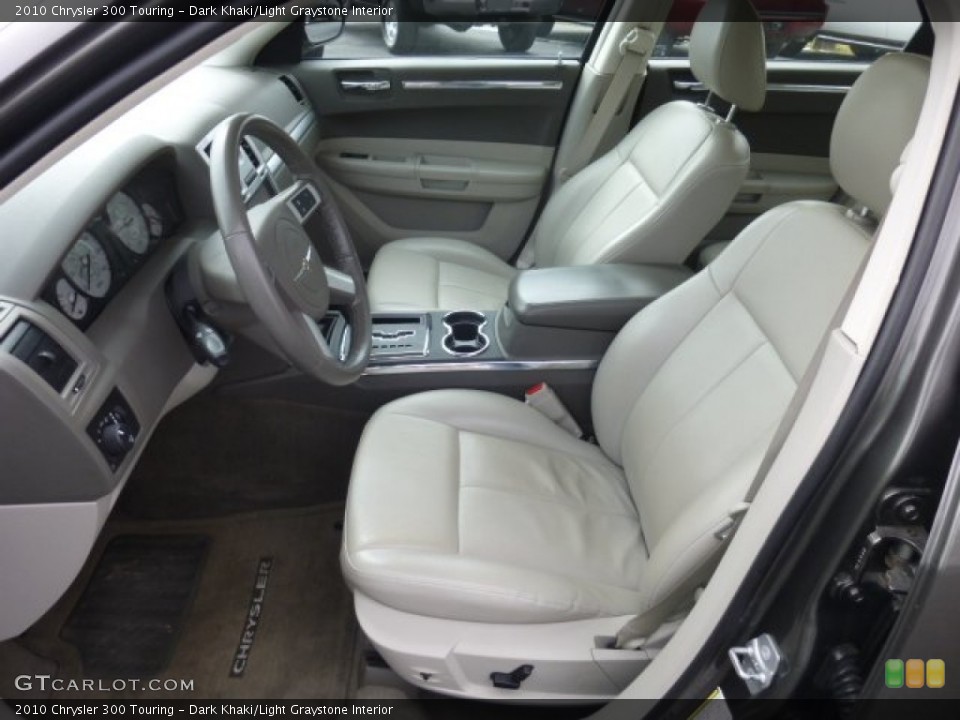Dark Khaki/Light Graystone Interior Front Seat for the 2010 Chrysler 300 Touring #78100914