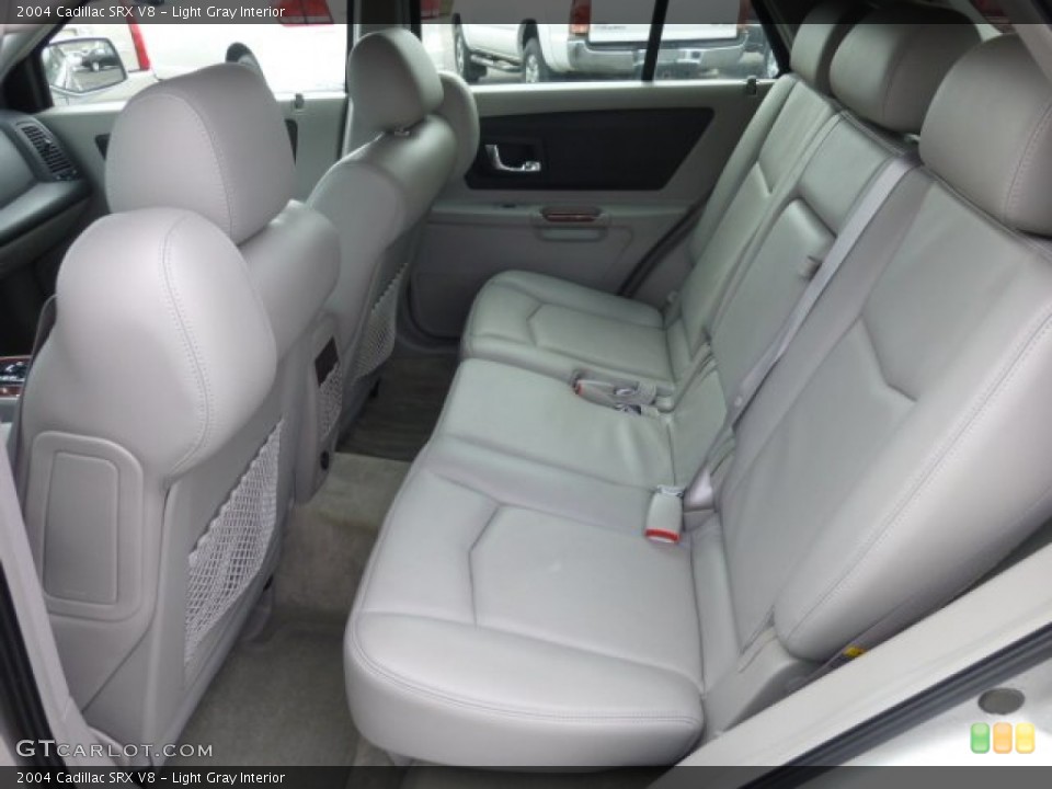 Light Gray Interior Rear Seat for the 2004 Cadillac SRX V8 #78101214