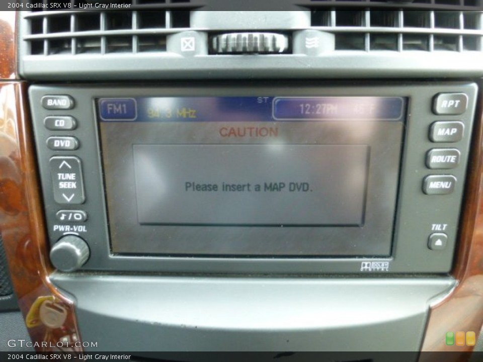 Light Gray Interior Controls for the 2004 Cadillac SRX V8 #78101330