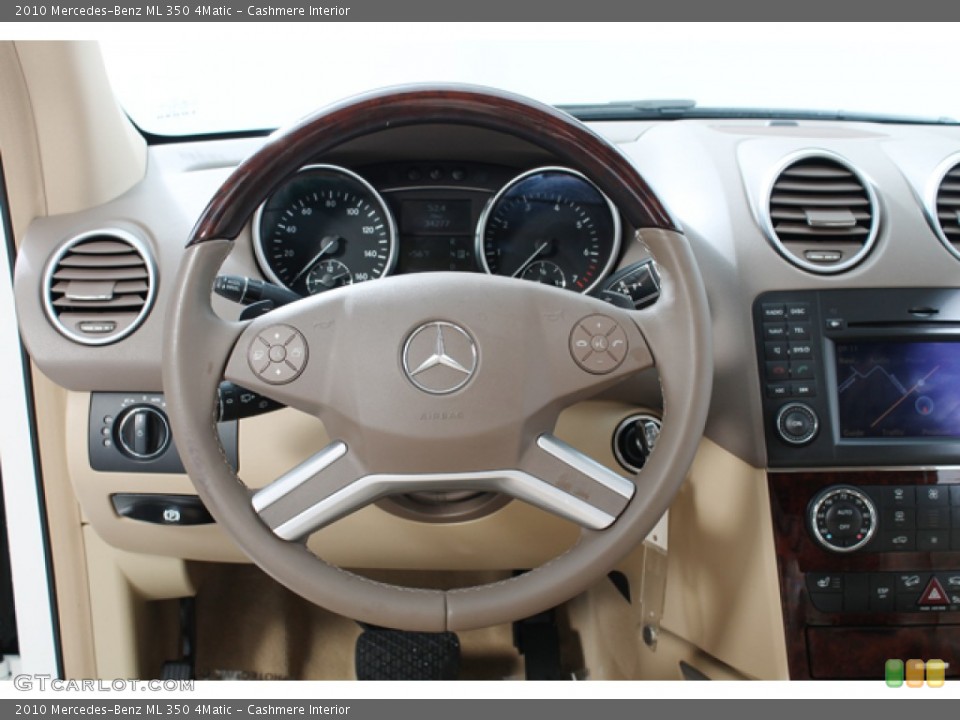 Cashmere Interior Steering Wheel for the 2010 Mercedes-Benz ML 350 4Matic #78101567