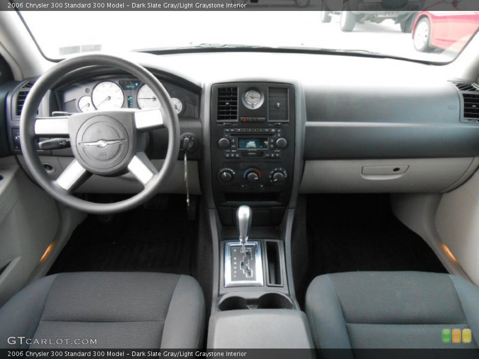 Dark Slate Gray/Light Graystone Interior Dashboard for the 2006 Chrysler 300  #78104177