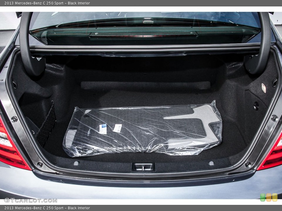 Black Interior Trunk for the 2013 Mercedes-Benz C 250 Sport #78108340