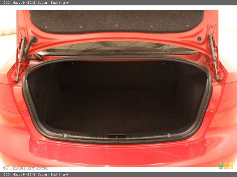 Black Interior Trunk for the 2004 Mazda MAZDA3 i Sedan #78109075