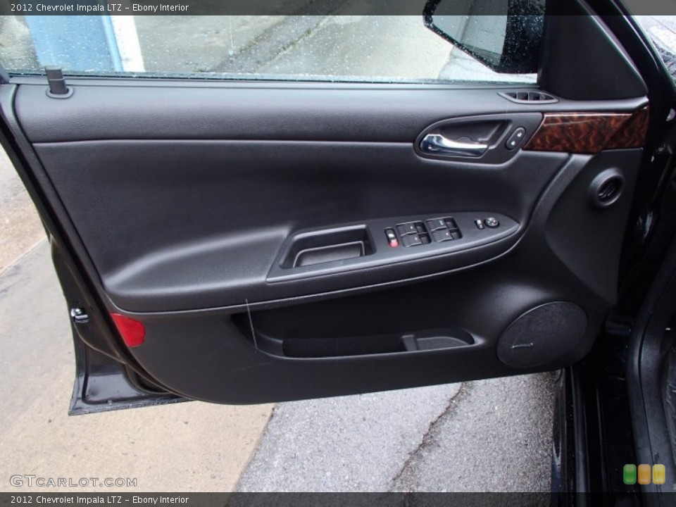Ebony Interior Door Panel for the 2012 Chevrolet Impala LTZ #78109151