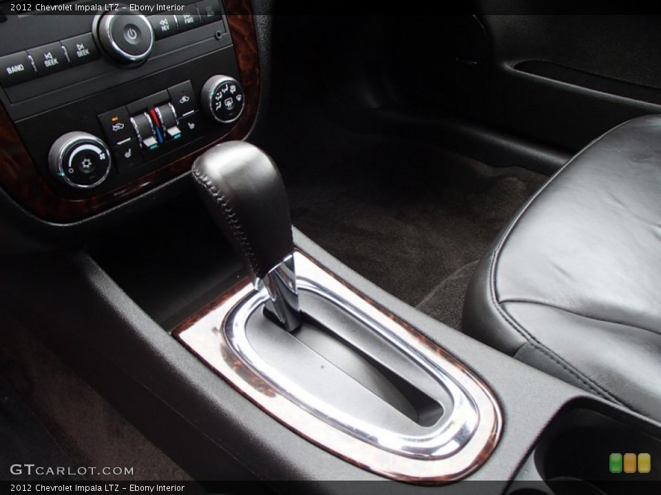 Ebony Interior Transmission for the 2012 Chevrolet Impala LTZ #78109217