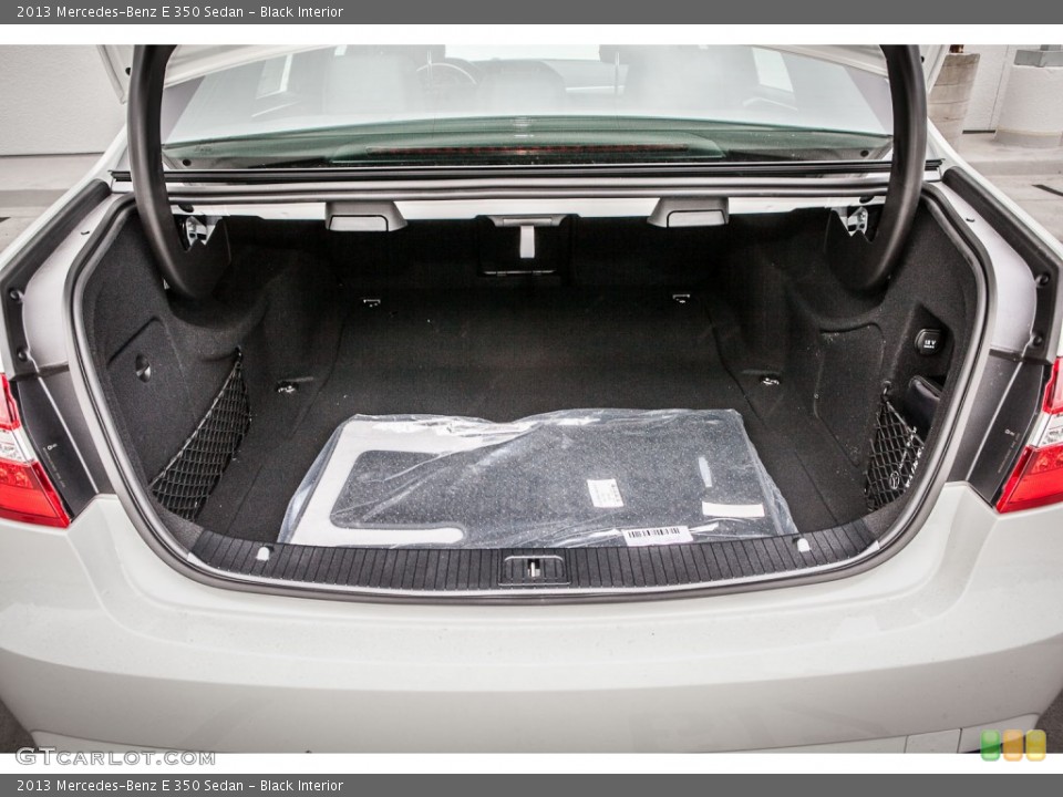 Black Interior Trunk for the 2013 Mercedes-Benz E 350 Sedan #78109319