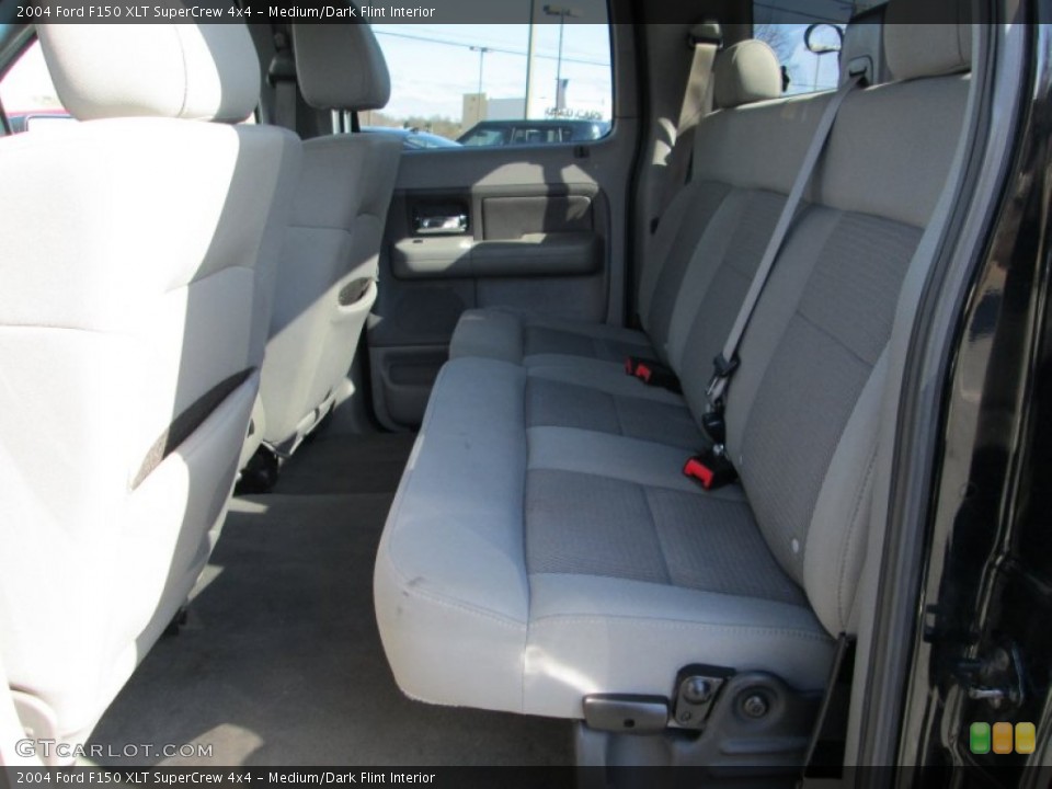 Medium/Dark Flint Interior Rear Seat for the 2004 Ford F150 XLT SuperCrew 4x4 #78109367
