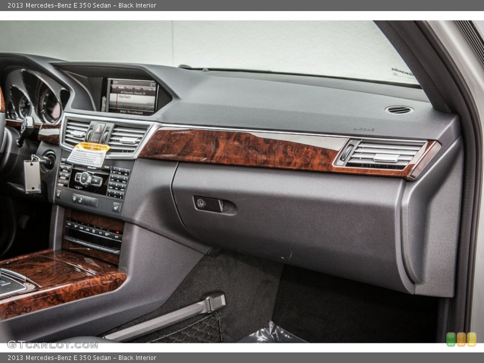 Black Interior Dashboard for the 2013 Mercedes-Benz E 350 Sedan #78109427