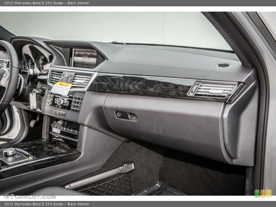 Black Interior Dashboard for the 2013 Mercedes-Benz E 350 Sedan #78109769