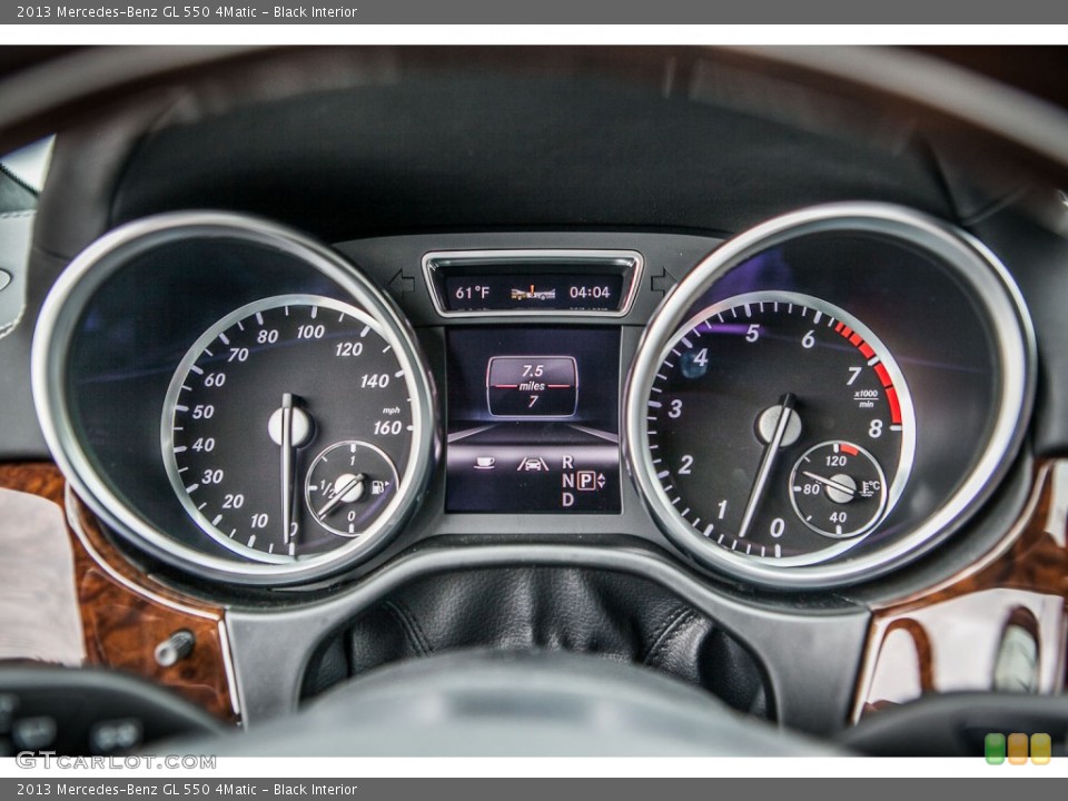 Black Interior Gauges for the 2013 Mercedes-Benz GL 550 4Matic #78110792