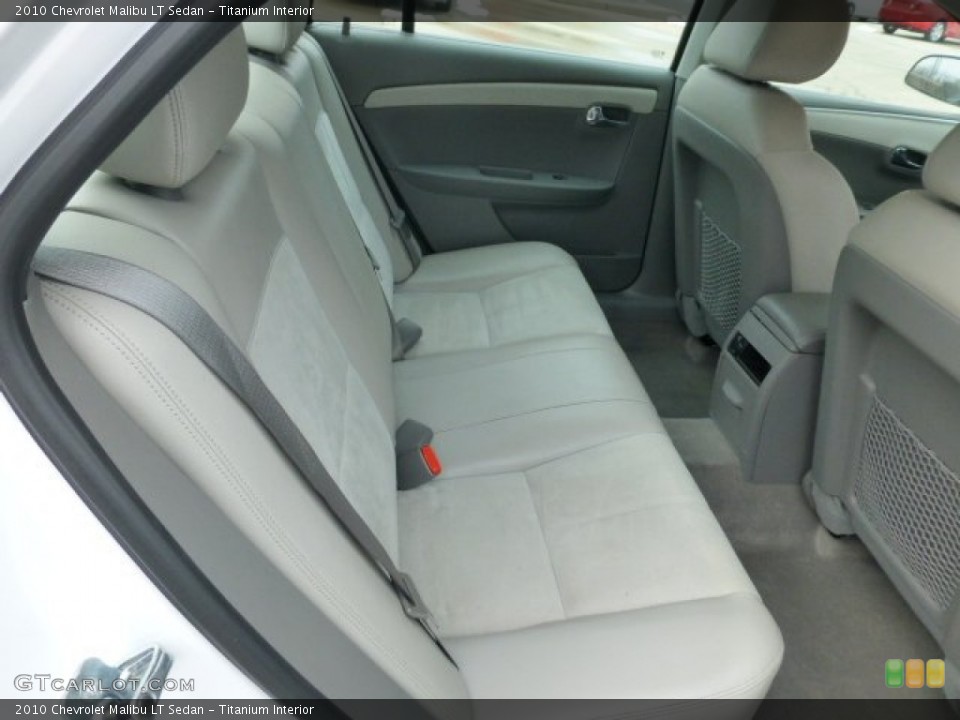 Titanium Interior Rear Seat for the 2010 Chevrolet Malibu LT Sedan #78111831