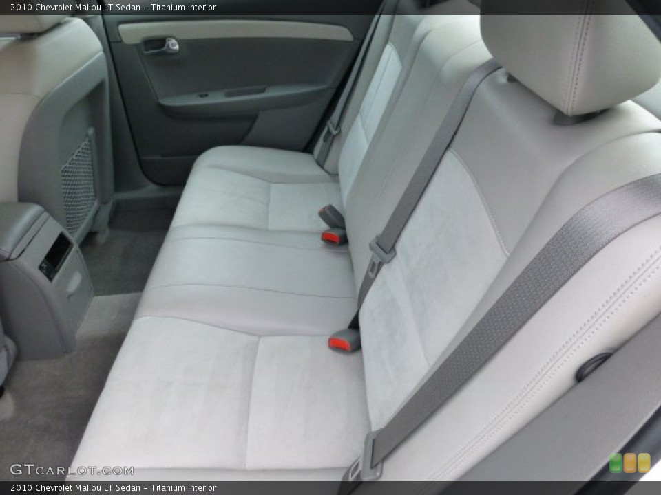 Titanium Interior Rear Seat for the 2010 Chevrolet Malibu LT Sedan #78111884