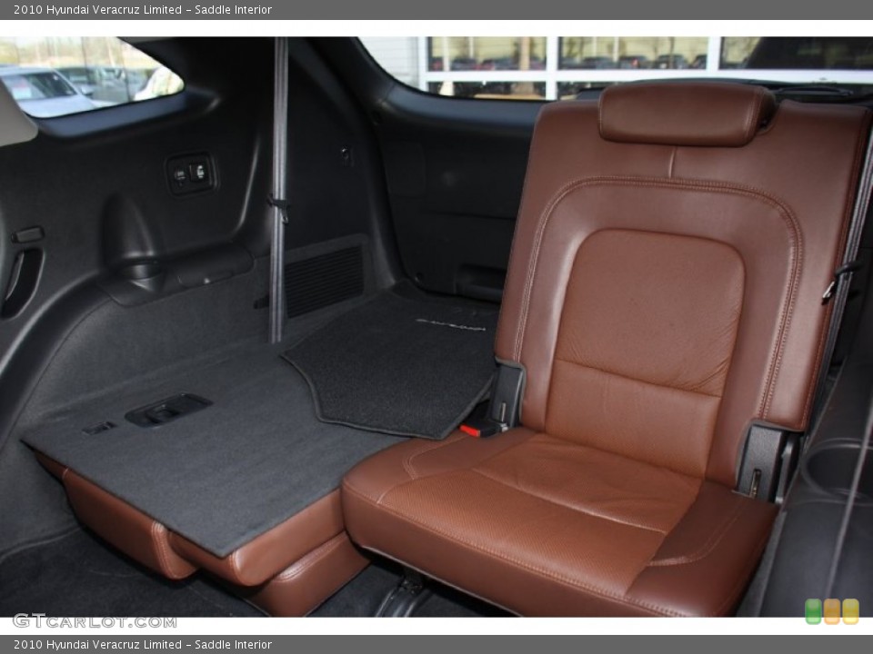 Saddle Interior Rear Seat for the 2010 Hyundai Veracruz Limited #78112980