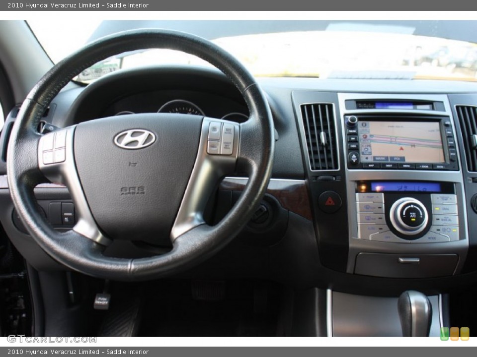 Saddle Interior Steering Wheel for the 2010 Hyundai Veracruz Limited #78113183