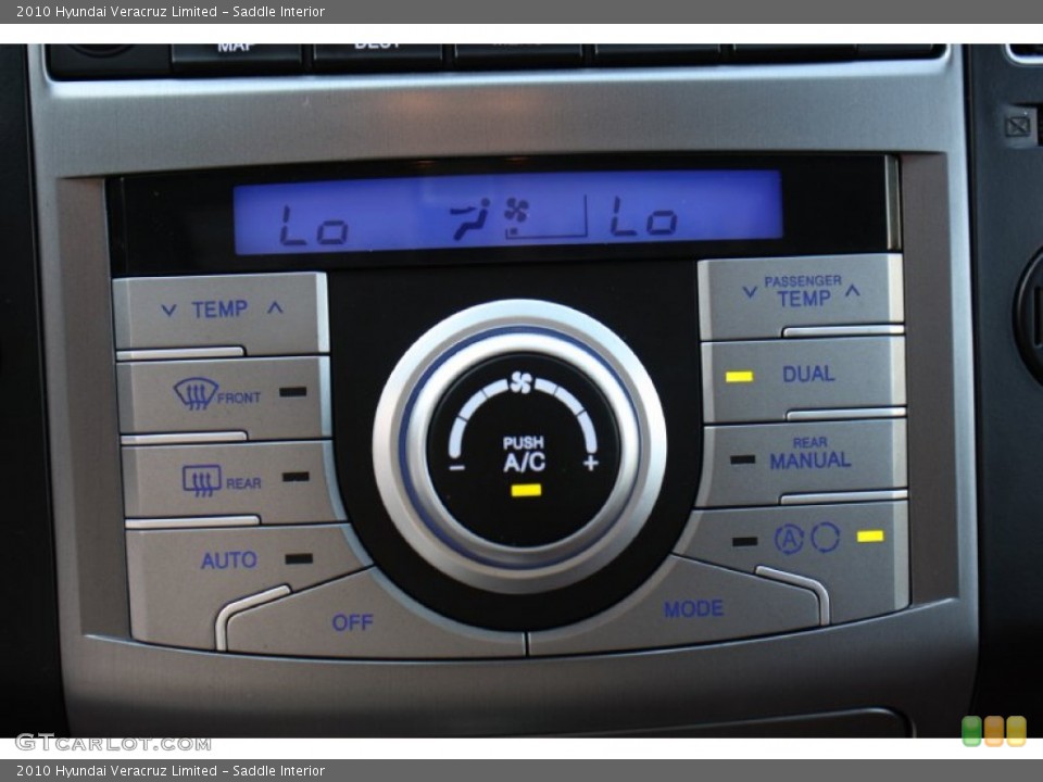 Saddle Interior Controls for the 2010 Hyundai Veracruz Limited #78113247