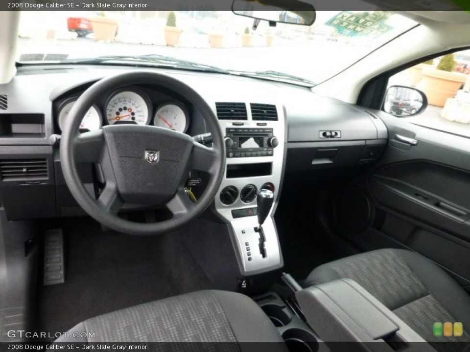 Dark Slate Gray 2008 Dodge Caliber Interiors