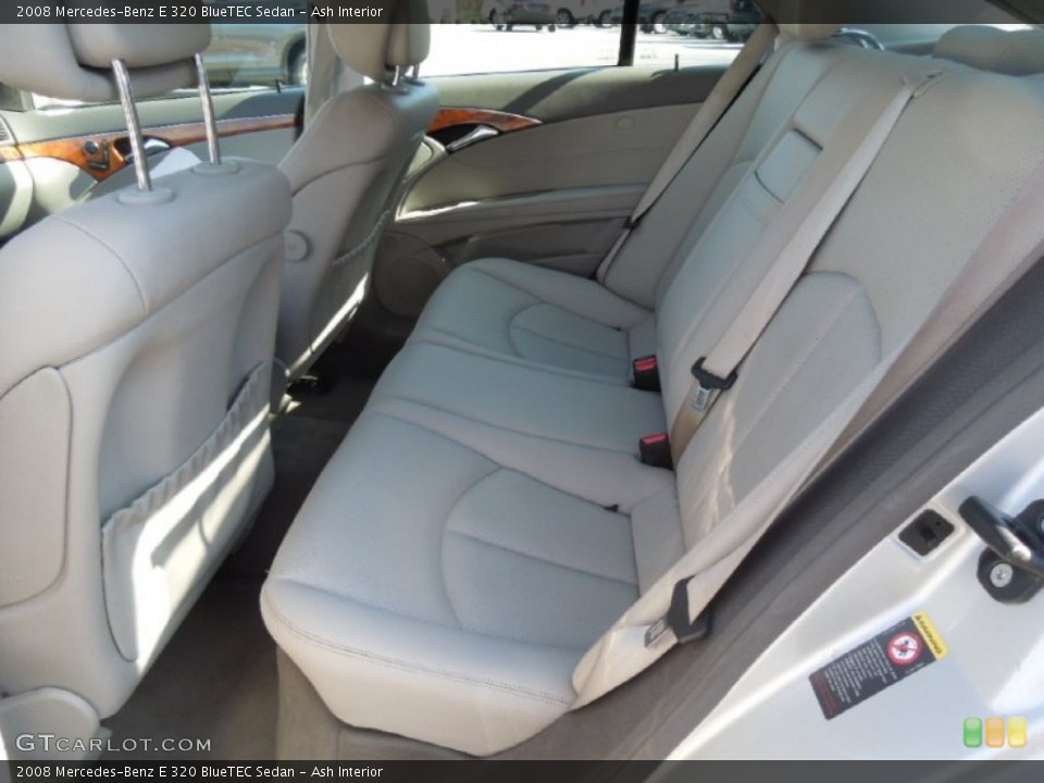 Ash Interior Rear Seat for the 2008 Mercedes-Benz E 320 BlueTEC Sedan #78117926