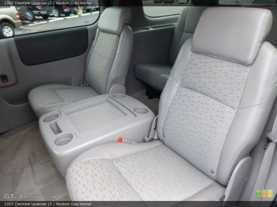 Medium Gray Interior Rear Seat for the 2007 Chevrolet Uplander LT #78118786
