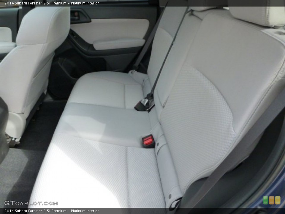 Platinum Interior Rear Seat for the 2014 Subaru Forester 2.5i Premium #78118910