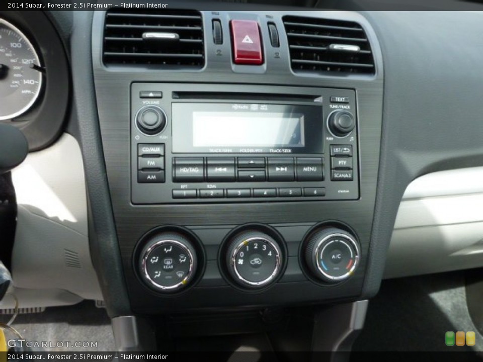 Platinum Interior Controls for the 2014 Subaru Forester 2.5i Premium #78118997