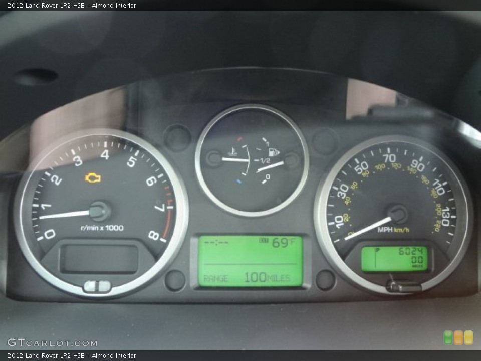 Almond Interior Gauges for the 2012 Land Rover LR2 HSE #78123072