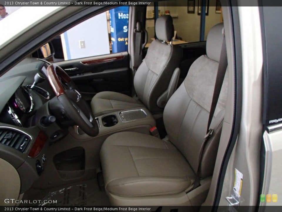 Dark Frost Beige/Medium Frost Beige Interior Photo for the 2013 Chrysler Town & Country Limited #78123780