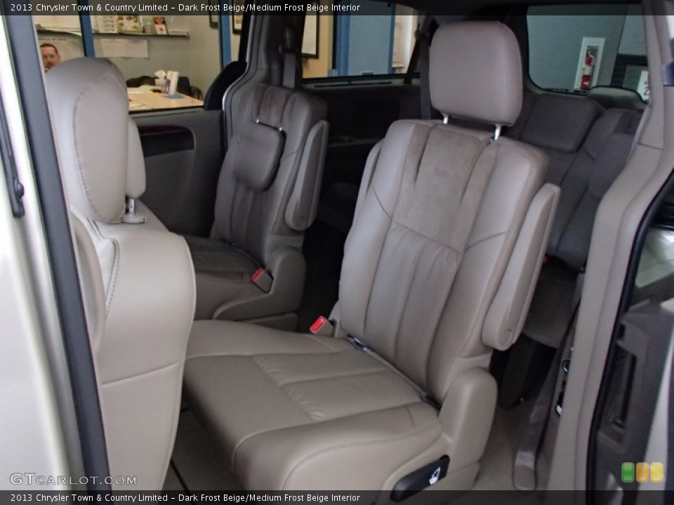 Dark Frost Beige/Medium Frost Beige Interior Rear Seat for the 2013 Chrysler Town & Country Limited #78123822
