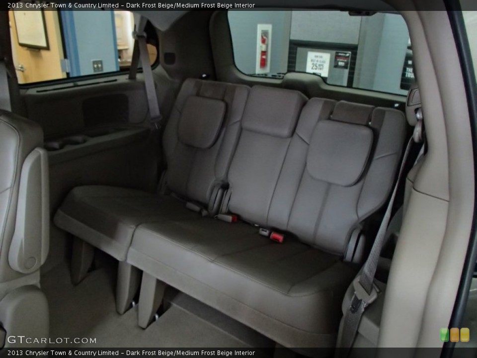 Dark Frost Beige/Medium Frost Beige Interior Rear Seat for the 2013 Chrysler Town & Country Limited #78123837