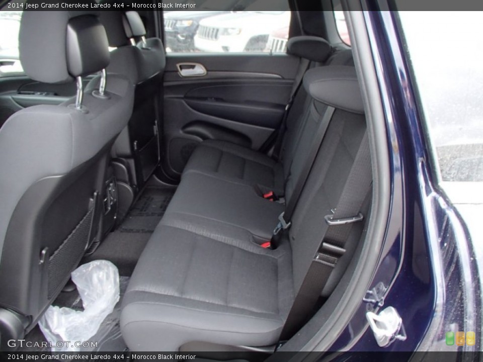 Morocco Black Interior Rear Seat for the 2014 Jeep Grand Cherokee Laredo 4x4 #78124281