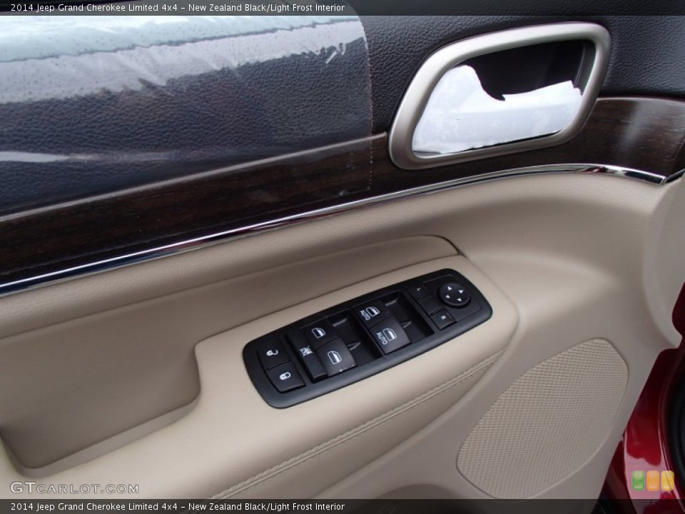 New Zealand Black/Light Frost Interior Controls for the 2014 Jeep Grand Cherokee Limited 4x4 #78124803