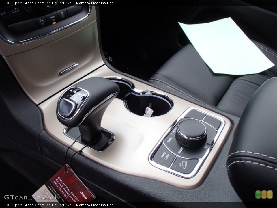 Morocco Black Interior Transmission for the 2014 Jeep Grand Cherokee Limited 4x4 #78125322