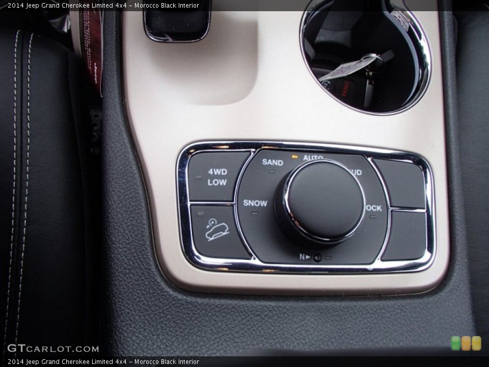 Morocco Black Interior Controls for the 2014 Jeep Grand Cherokee Limited 4x4 #78125340