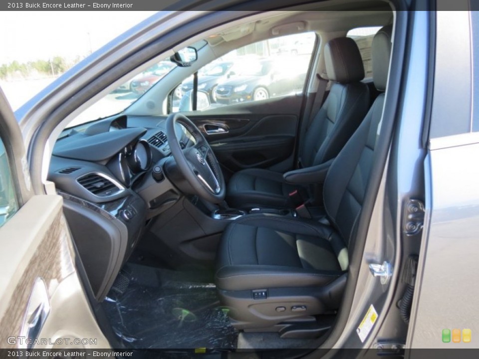 Ebony Interior Photo for the 2013 Buick Encore Leather #78125348